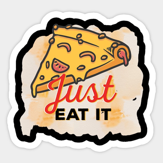 Just Eat It Sticker by shotspace